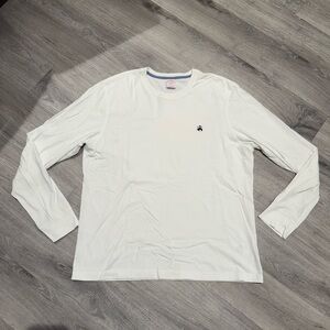 Men's Brooks Brothers White Long Sleeve Shirt